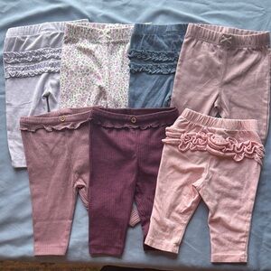 Carter's set of 7 pants